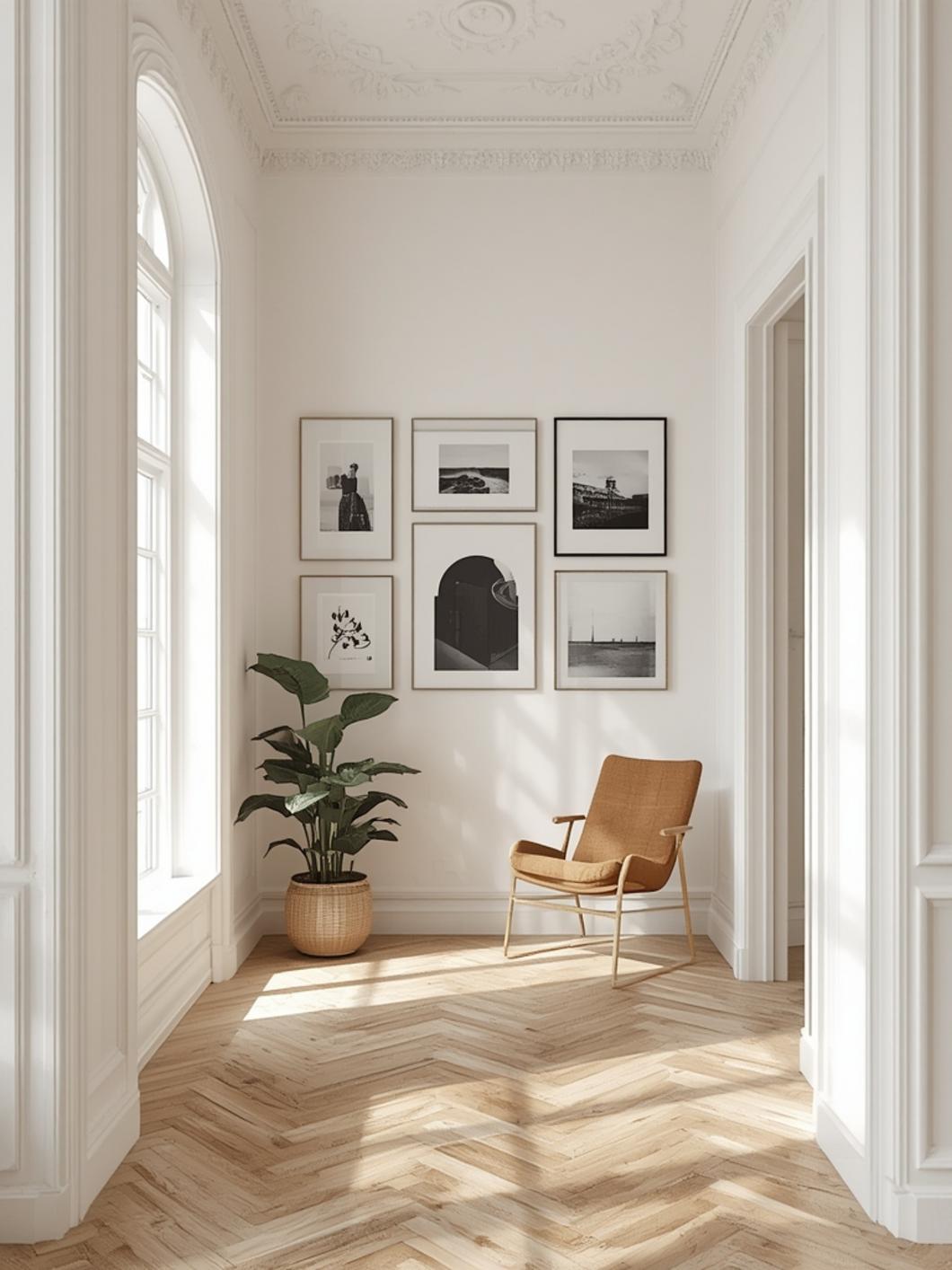 gallery wall ideas final look