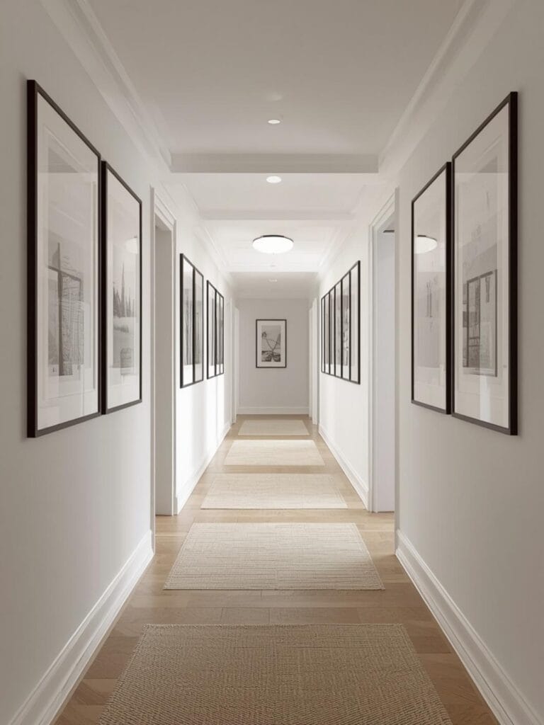 hallway gallery wall ideas final look