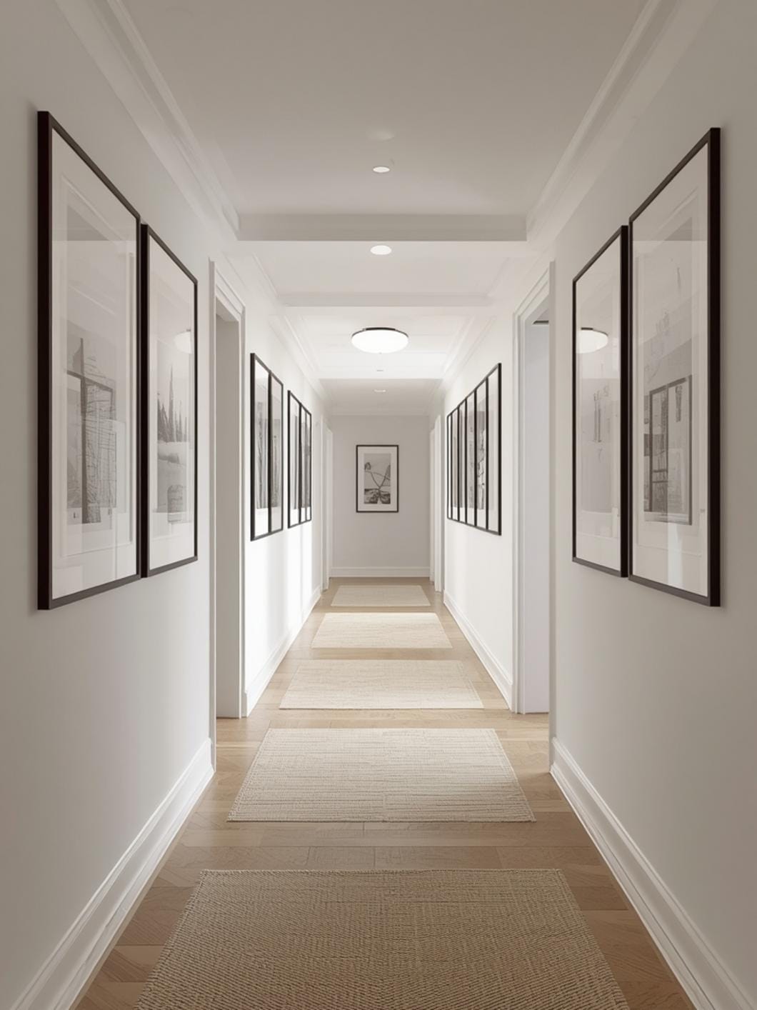 hallway gallery wall ideas final look