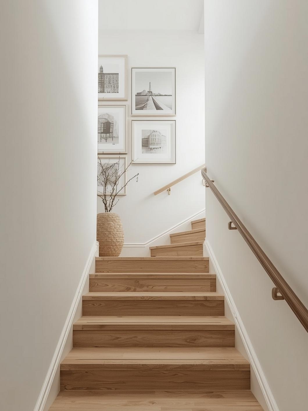 stairway gallery wall ideas final look