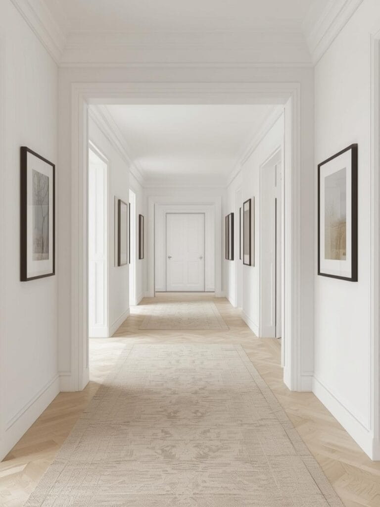 symmetrical gallery wall ideas final look