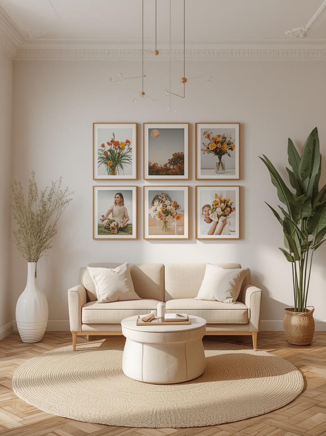 wedding photo gallery wall ideas final look